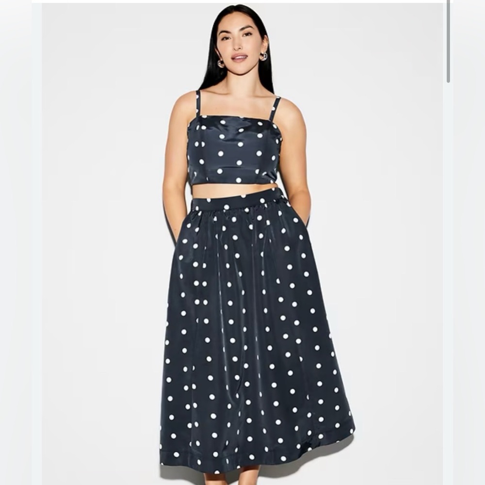 Old Navy Occasion Polka Dot Skirt